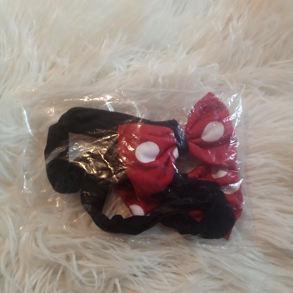 Hair polka dot bows